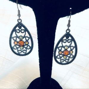 Park Lane Encore Earrings 🆕 Hematite Aurora Borealis